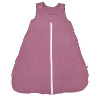 Sac de dormit copii 0.3 tog din muselina Lavender 60 cm - 4