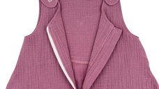 Sac de dormit copii 0.3 tog din muselina Lavender 60 cm