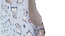 Sac de dormit copii 0.5 tog KidsDecor Baby Bear albastru din bumbac 70 cm