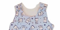 Sac de dormit copii 0.5 tog KidsDecor Baby Bear albastru din bumbac 70 cm - 2
