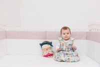 Sac de dormit copii 0.5 tog KidsDecor Robot Friends din bumbac 70 cm - 3