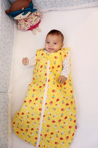 Sac de dormit copii 0.8 tog KidsDecor Dream of Ice Cream din bumbac 70 cm - 6