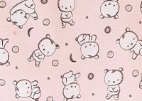 Sac de dormit copii 1.5 tog Baby Bear roz din bumbac 130 cm - 1