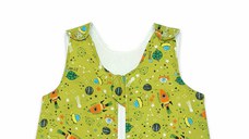 Sac de dormit copii 1.5 tog Cosmos Map din bumbac 140 cm