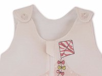 Sac de dormit copii 1.5 tog Hai la joaca roz din bumbac 60 cm - 1