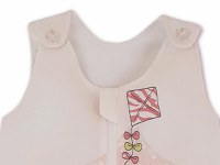 Sac de dormit copii 1.5 tog Hai la joaca roz din bumbac 85 cm - 1