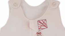 Sac de dormit copii 1.5 tog Hai la joaca roz din bumbac 85 cm