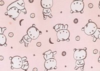 Sac de dormit copii 1 tog KidsDecor Baby Bear roz din bumbac 95 cm - 4