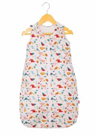 Sac de dormit copii 1 tog KidsDecor Cute Dinosaurs din bumbac 110 cm - 3