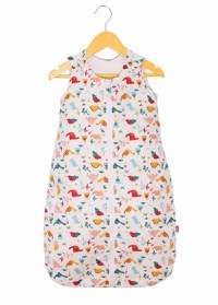 Sac de dormit copii 1 tog KidsDecor Cute Dinosaurs din bumbac 70 cm - 3