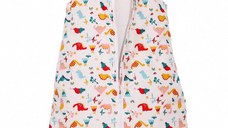 Sac de dormit copii 1 tog KidsDecor Cute Dinosaurs din bumbac 70 cm