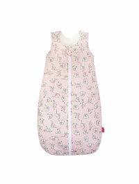 Sac de dormit copii 1 tog KidsDecor Loving Bear Pink din bumbac 140 cm - 6