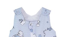 Sac de dormit copii 1 tog KidsDecor Ursuletul Martinica albastru din bumbac 130 cm
