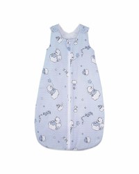 Sac de dormit copii 2.5 tog KidsDecor Ursuletul Martinica albastru din bumbac 130 cm - 3