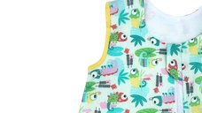 Sac de dormit copii KidsDecor 1.5 tog Tropical din bumbac 110 cm