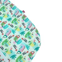 Sac de dormit copii KidsDecor 1 tog Tropical din bumbac 95 cm - 2