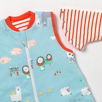 Sac de dormit cu maneca lunga detasabila Farmyard 56 cm 2.5 Tog - 1