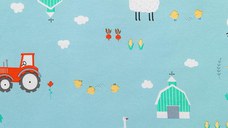 Sac de dormit cu maneca lunga detasabila Farmyard 80 cm 2.5 Tog