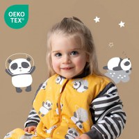 Sac de dormit cu maneca lunga detasabila Panda 110 cm 1.0 Tog - 4