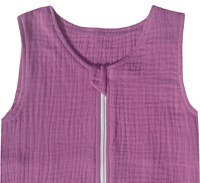 Sac de dormit cu picioruse 0.3 tog din muselina Lavender 80 cm - 2