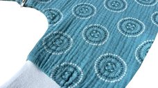 Sac de dormit cu picioruse 0.3 tog din muselina Nice Mandala 100 cm