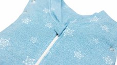 Sac de dormit cu picioruse KidsDecor 0.40.5 tog Stars in your eyes Blue 100 cm