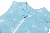 Sac de dormit cu picioruse KidsDecor 0.40.5 tog Stars in your eyes Blue 130 cm - 1