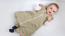 Sac de dormit cu picioruse KidsDecor 0.40.5 tog Winkie-Dinkie Hello Yellow 100 cm