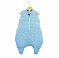 Sac de dormit cu picioruse KidsDecor 1.5 tog Stars in your eyes Blue 100 cm - 5