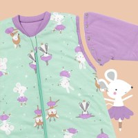 Sac de dormit cu picioruse si maneca lunga detasabila Ballerina 100 cm + manseta 1.0 Tog - 3