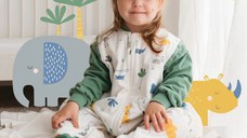 Sac de dormit cu picioruse si maneca lunga detasabila Jungle 110 cm + manseta 2.5 Tog