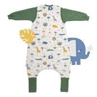 Sac de dormit cu picioruse si maneca lunga detasabila Jungle 110 cm + manseta 2.5 Tog - 2