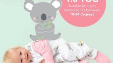 Sac de dormit cu picioruse si maneca lunga detasabila Koala 90 cm + manseta 1.0 Tog