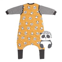 Sac de dormit cu picioruse si maneca lunga detasabila Panda 120 cm + manseta 1.0 Tog - 3