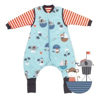 Sac de dormit cu picioruse si maneca lunga detasabila Pirate 80 cm + manseta 2.5 Tog - 5