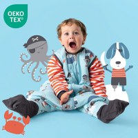 Sac de dormit cu picioruse si maneca lunga detasabila Pirate 80 cm + manseta 2.5 Tog - 3