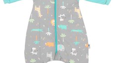 Sac de dormit cu picioruse si maneca lunga detasabila Safari 6-12 luni 3.5 Tog