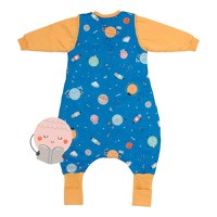 Sac de dormit cu picioruse si maneca lunga detasabila Space 120 cm + manseta 1.0 Tog - 1