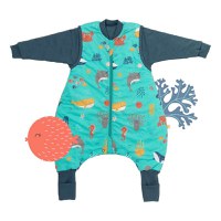 Sac de dormit cu picioruse si maneca lunga detasabila Under the Sea 80 cm + manseta 2.5 Tog - 5