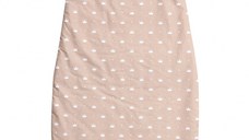 Sac de dormit de primavaravara 85 cm bumbac ranforce Clouds Latte