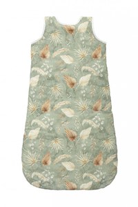 Sac de dormit din bumbac 0-24 luni Grow with me Boho Green Sleepee 2,5 tog - 6