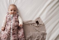 Sac de dormit din bumbac 0-4 luni Newborn Jungle Pink Sleepee - 3