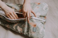 Sac de dormit din bumbac 0-4 luni Newborn Jungle Pink Sleepee - 5