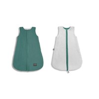 Sac de dormit din bumbac cu 2 fete 0-4 luni Ocean S Sleepee 1 tog - 4