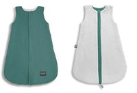 Sac de dormit din bumbac cu 2 fete 0-4 luni Ocean S Sleepee 1 tog - 1