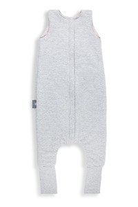 Sac de dormit din bumbac cu 2 fete cu picioare 1-2 ani RozGri Sleepee 2,5 tog - 6