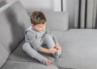 Sac de dormit din bumbac cu 2 fete cu picioare 1-2 ani RozGri Sleepee 2,5 tog - 8