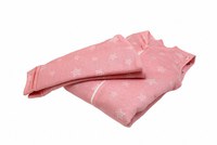 Sac de dormit KidsDecor cu picioruse si maneci 2 tog Stars in your eyes Pink 130 cm - 2