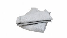 Sac de dormit Kidsdecor cu picioruse si maneci 3 tog Spots and Dots 70 cm