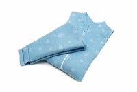 Sac de dormit Kidsdecor cu picioruse si maneci 3 tog Stars in your eyes Blue 110 cm - 5